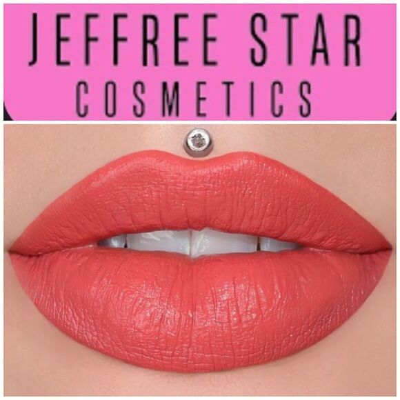 JEFFREE STAR - NWT- Velvet Trap Matte Lipstick in Ranch Girl (Warm Peach Rose) - Picture 1 of 9